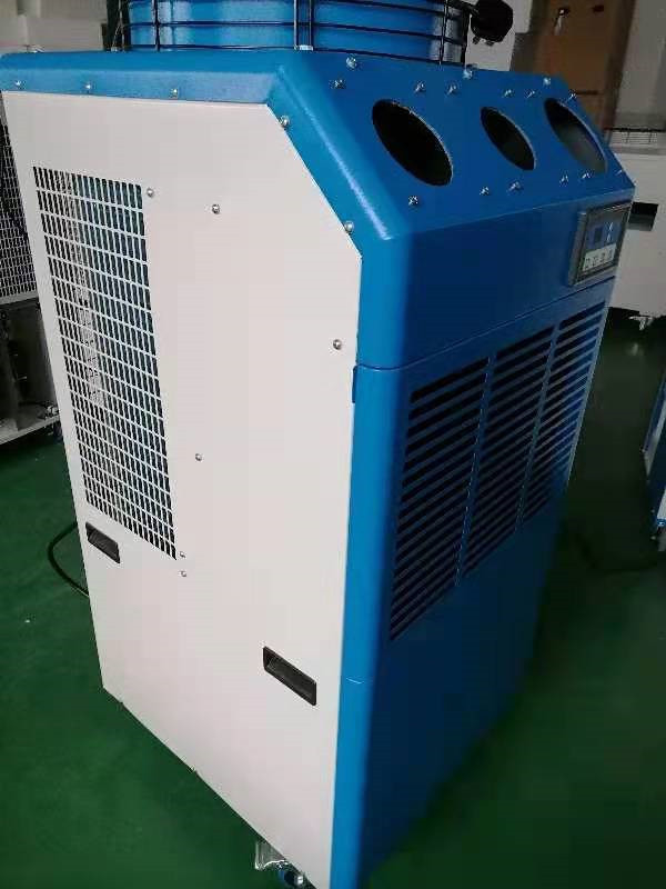 6.5KW स्पॉट कूलिंग एयर कंडीशनर, उच्च एआईफ्लो R410A पोर्टेबल एयर कूलर कोई स्थापना नहीं