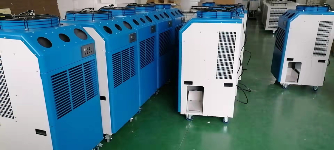 6.5KW स्पॉट कूलिंग एयर कंडीशनर, उच्च एआईफ्लो R410A पोर्टेबल एयर कूलर कोई स्थापना नहीं
