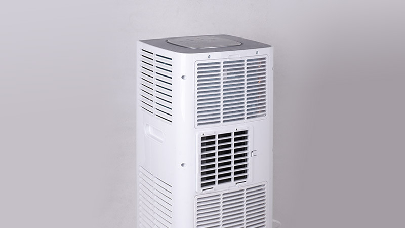 फ्लोर डिस्प्ले मॉडल इको-एयर 7000 बीटीयू 3-इन-1 पोर्टेबल एयर कंडीशनर