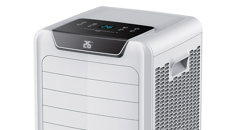 इन्वर्टर हीट एंड कूलिंग 9000Btu 220V 50Hz AC मोबाइल स्टैंड पोर्टेबल एयर कंडीशनर
