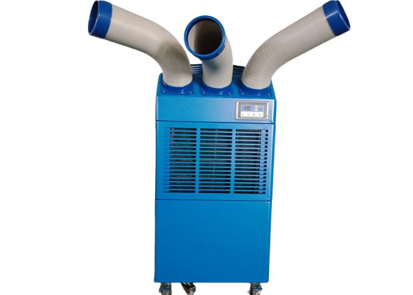 6500w पोर्टेबल स्पॉट एयर कंडीशनर 22000btu एयर कूल्ड एसी तीन नलिका पोर्टेबल स्पॉट कूलर