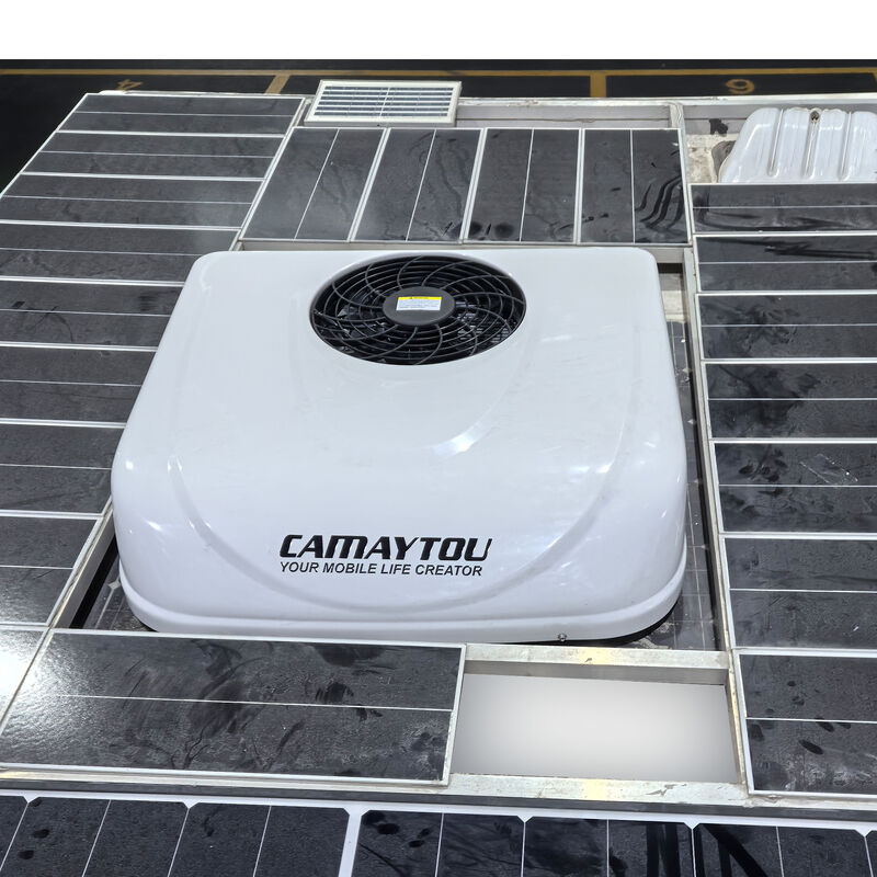 12 वोल्ट 12v आरवी एयर कंडीशनर एसी यूनिट एयर कंडीशनिंग सिस्टम 12 वोल्ट 24v 48v कारवां कैम्पर वैन मोटरहोम 12v