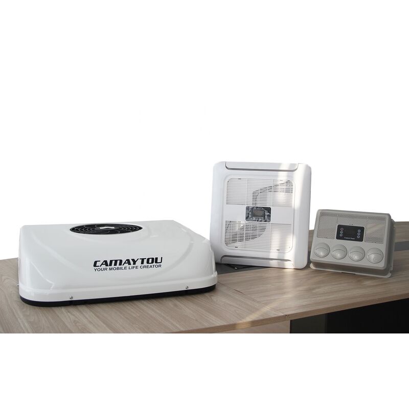 12v एयर कंडीशनर 24v 48v आरवी कारवां कैम्पर मोटरहोम कैम्पर वैन एयर कंडीशनिंग सिस्टम