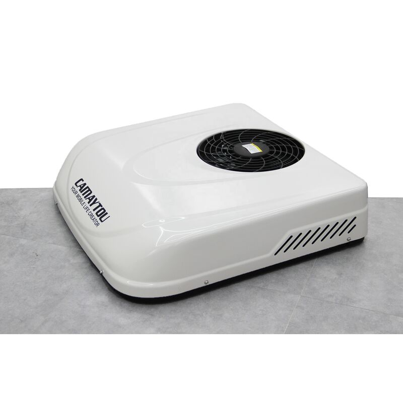 12v आरवी कार एयर कंडीशनर पार्किंग कूलर 12 वोल्ट 24v 48v वैन कैम्पर कारवां मोटरहोम एयर कंडीशनर